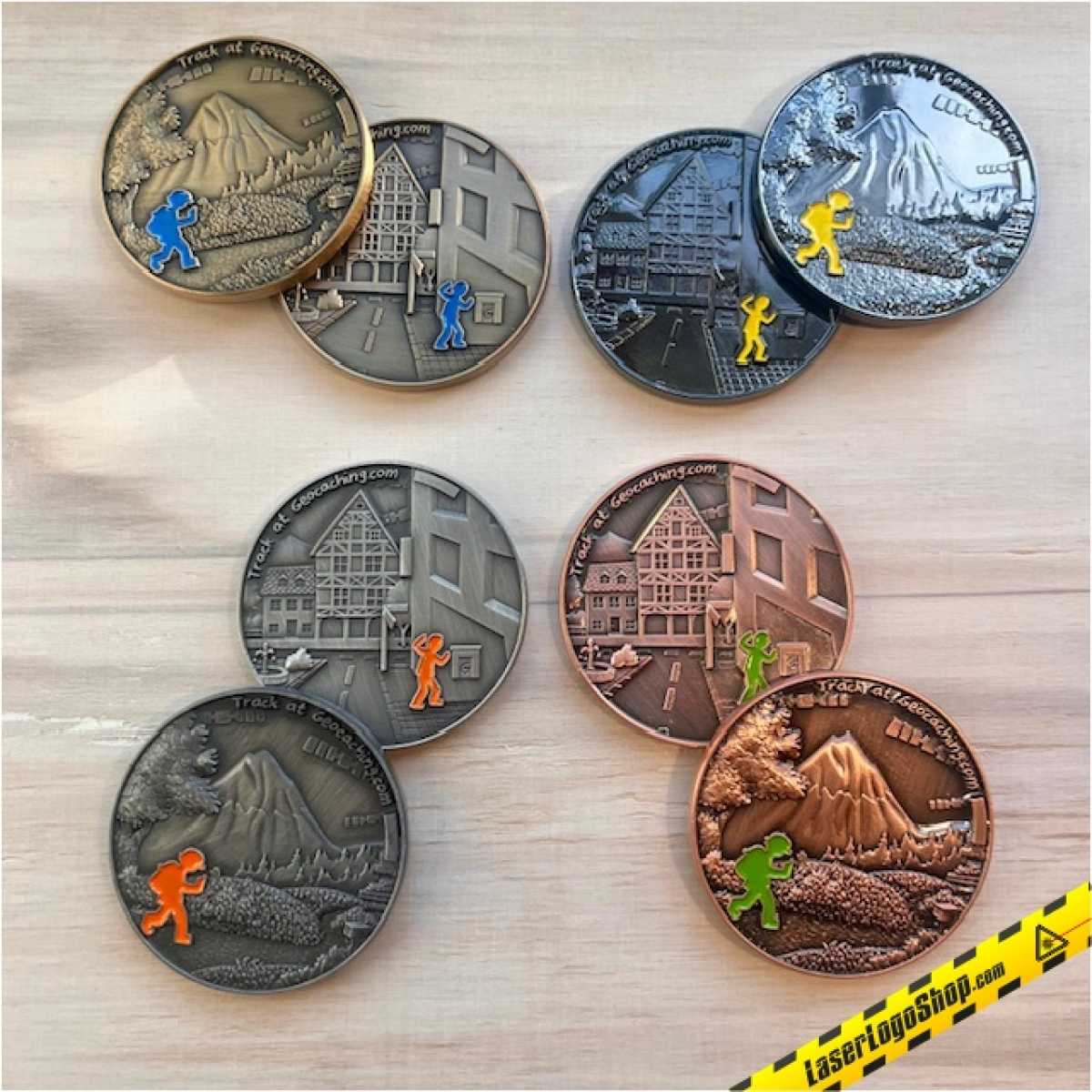 Geocoin4U - Individuelle gestaltete Geocoin ab 1 Stück